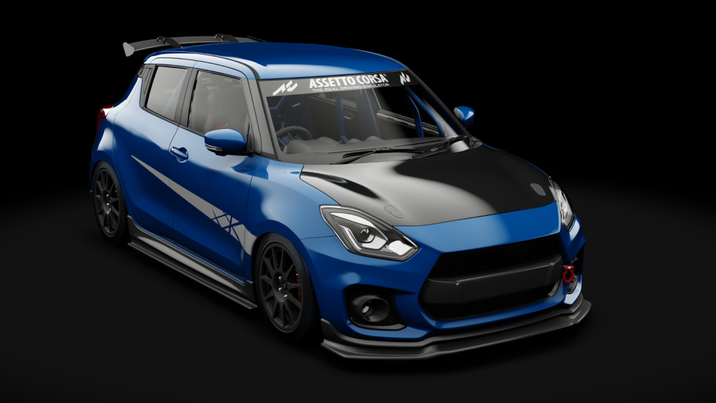 Suzuki Swift Sport 2017 Track, skin 05_Speedy Blue Metallic