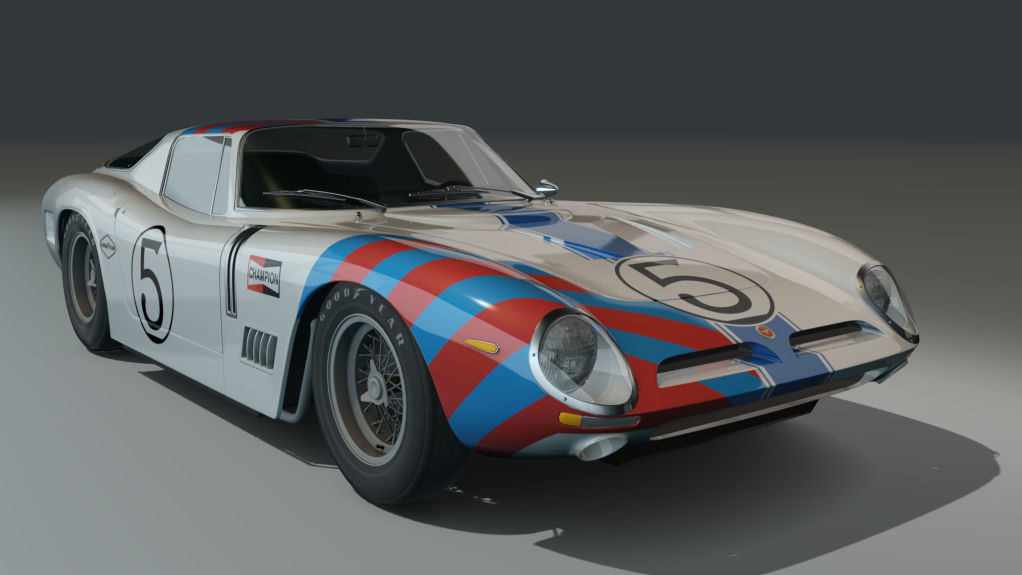 ACL GTC Bizzarrini GT 5300 Corsa, skin 05_stripe