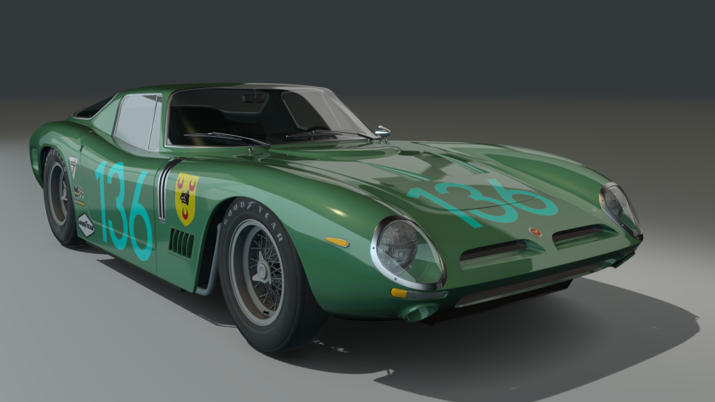 ACL GTC Bizzarrini GT 5300 Corsa, skin 136_green