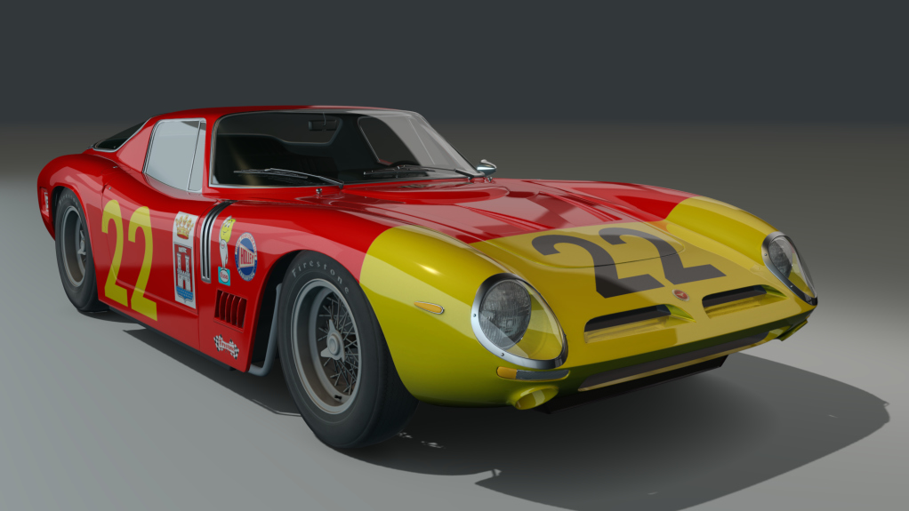 ACL GTC Bizzarrini GT 5300 Corsa, skin 22_red