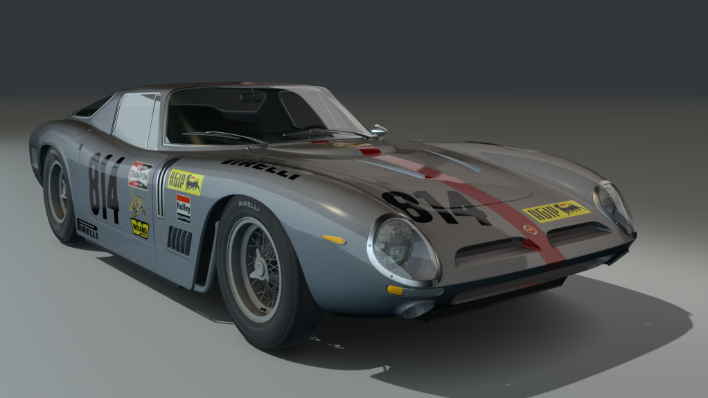 ACL GTC Bizzarrini GT 5300 Corsa, skin 814_aluminium