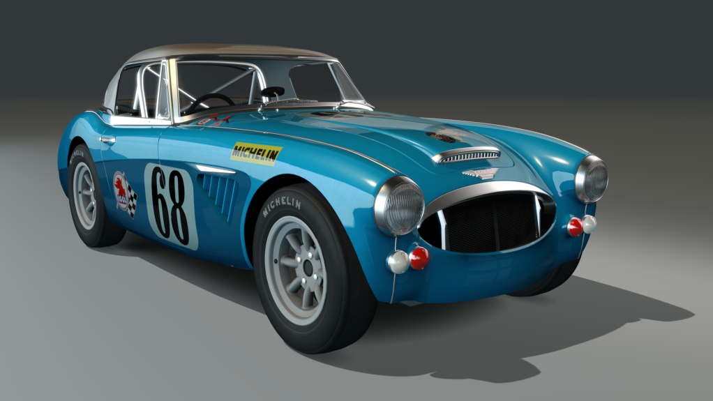 ACL GTC Healey 3000 Lightweight, skin blue68