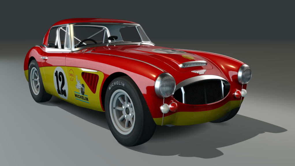 ACL GTC Healey 3000 Lightweight, skin red12