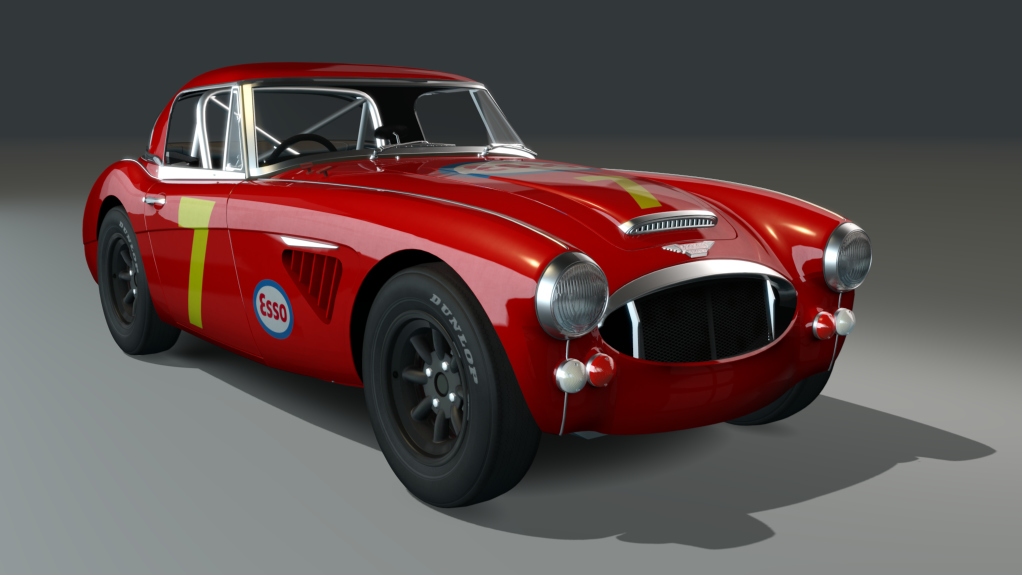 ACL GTC Healey 3000 Lightweight, skin red7