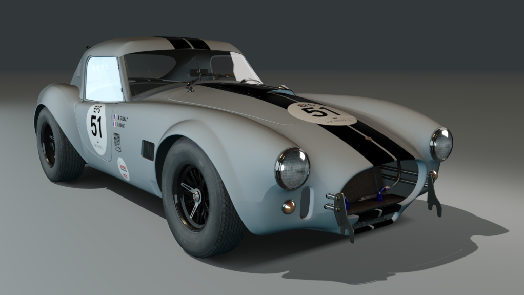 ACL GTC Shelby Cobra 289 Hardtop, skin Guenat