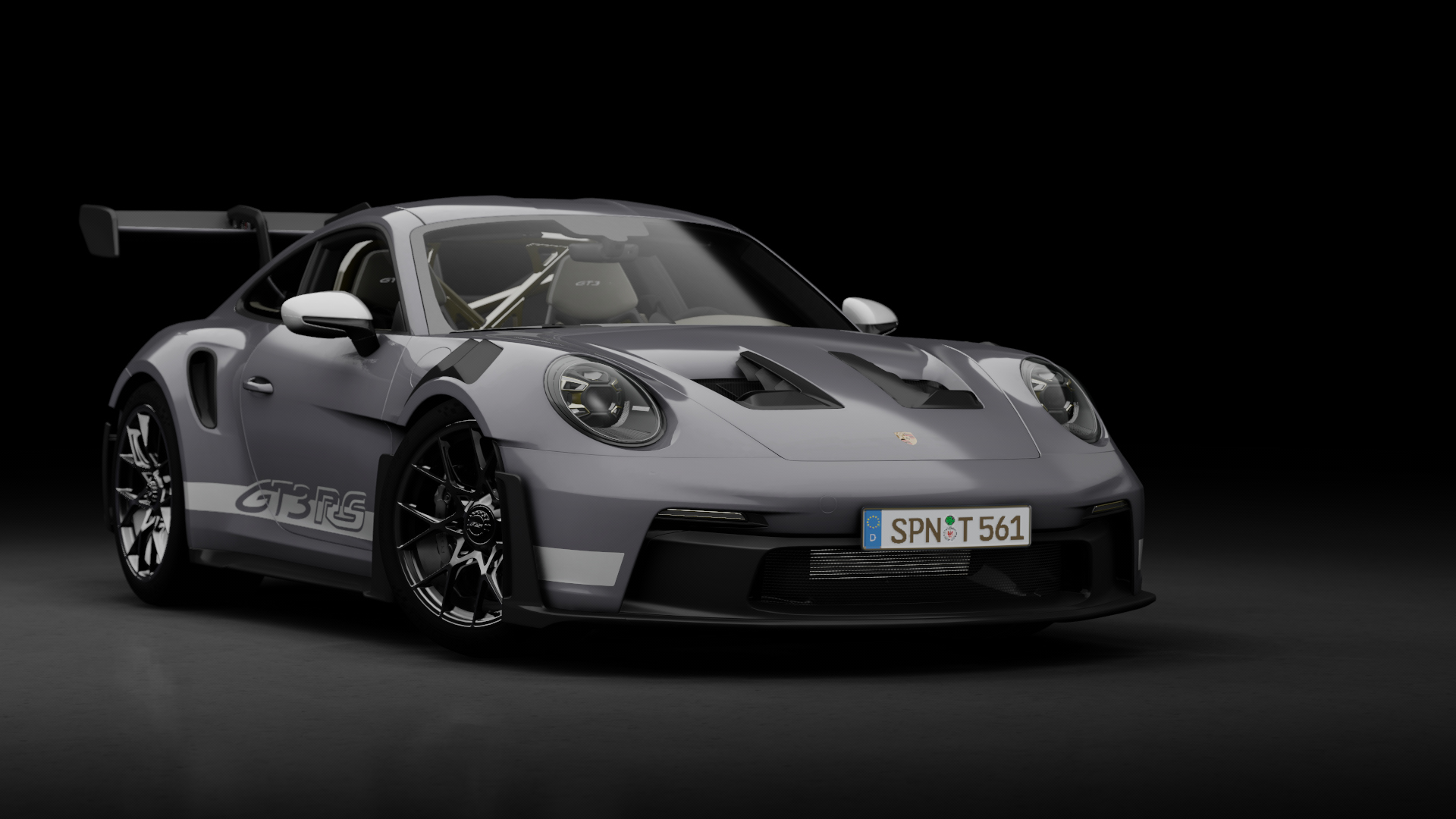 Porsche 911 GT3 RS (992), skin 02_gt_silver_metallic
