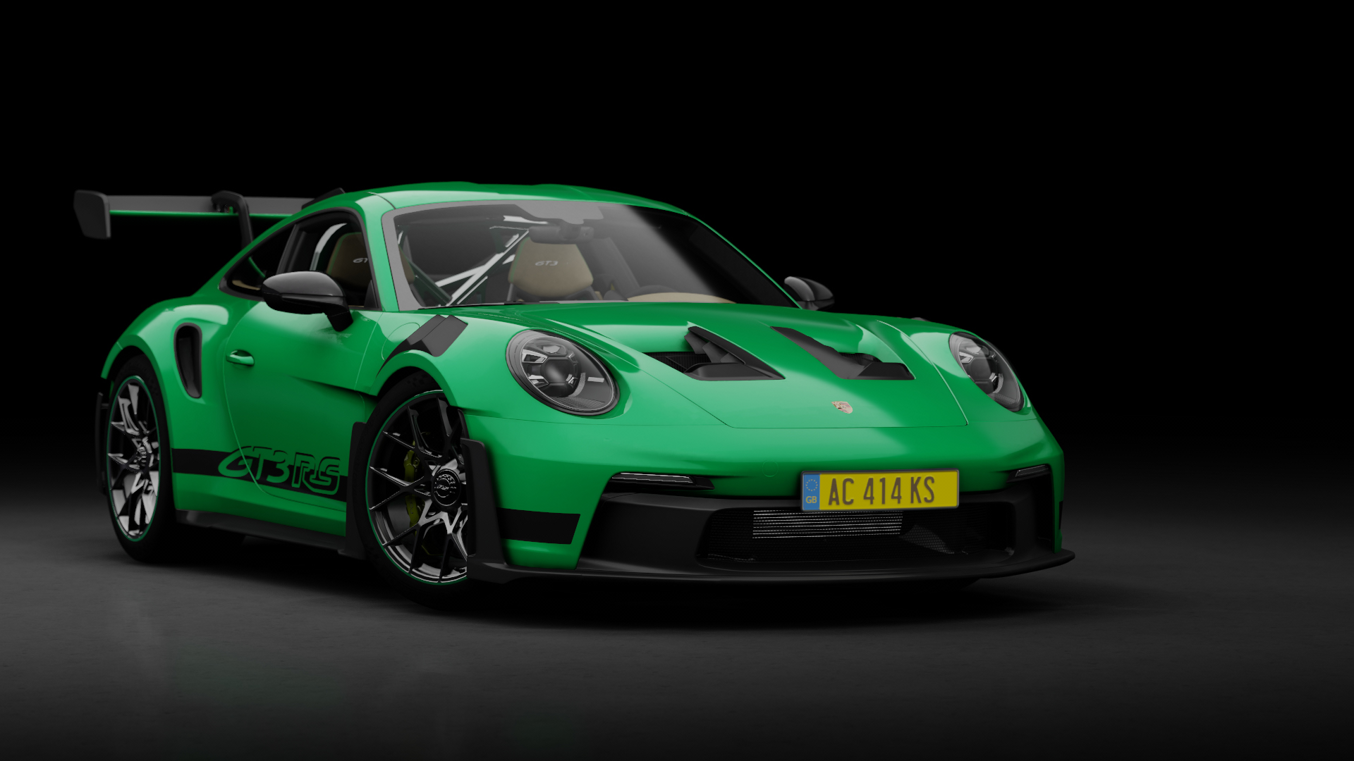 Porsche 911 GT3 RS (992), skin 04_racing_green