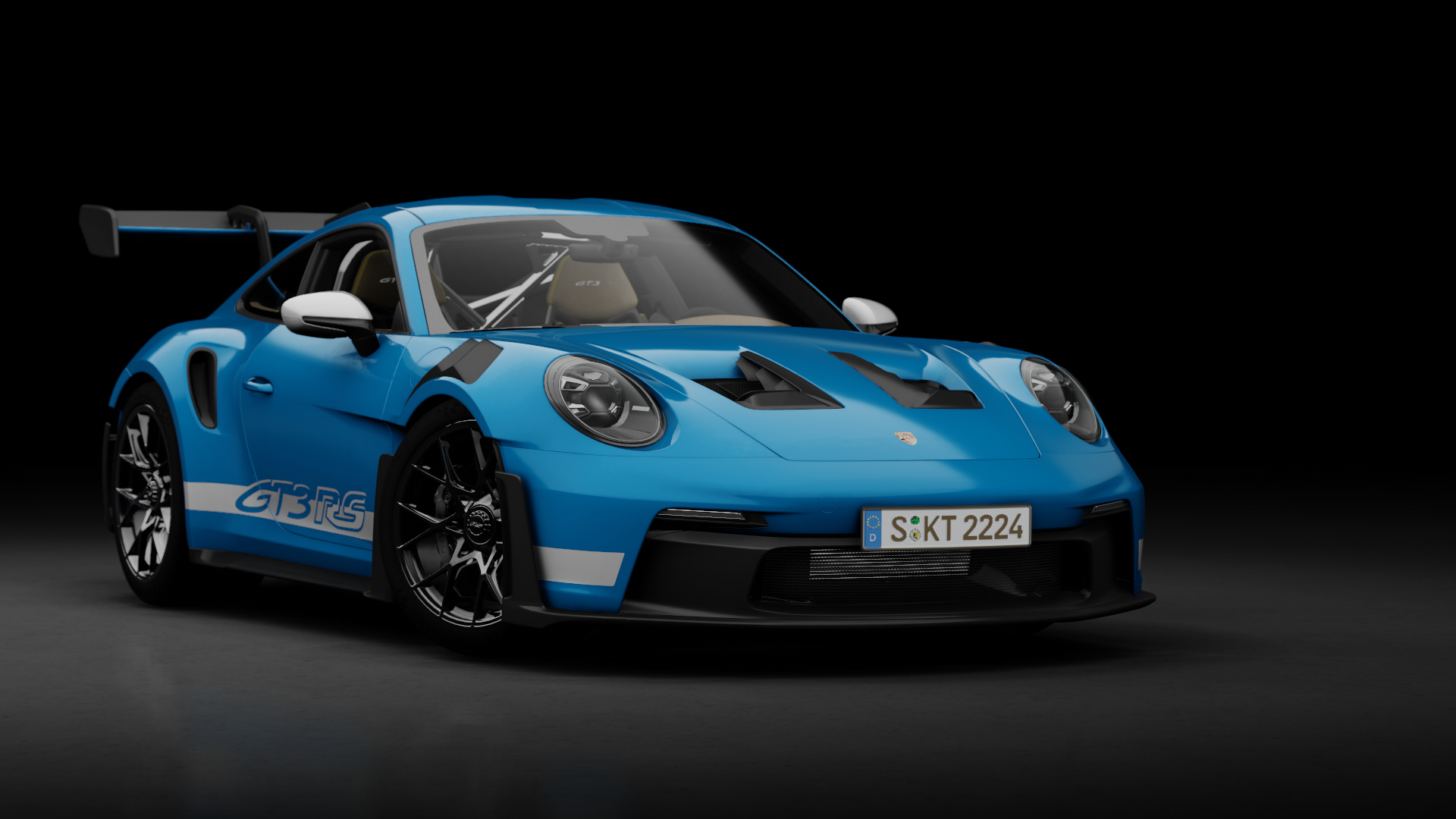 Porsche 911 GT3 RS (992), skin 05_blue
