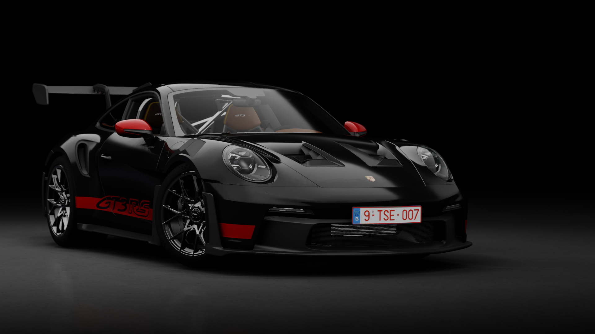 Porsche 911 GT3 RS (992), skin 06_black