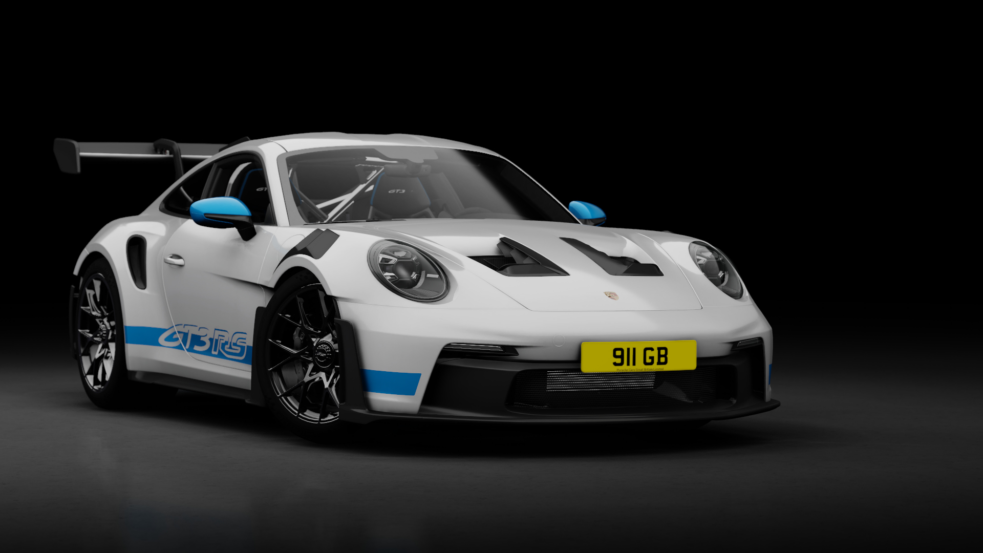 Porsche 911 GT3 RS (992), skin 101_white