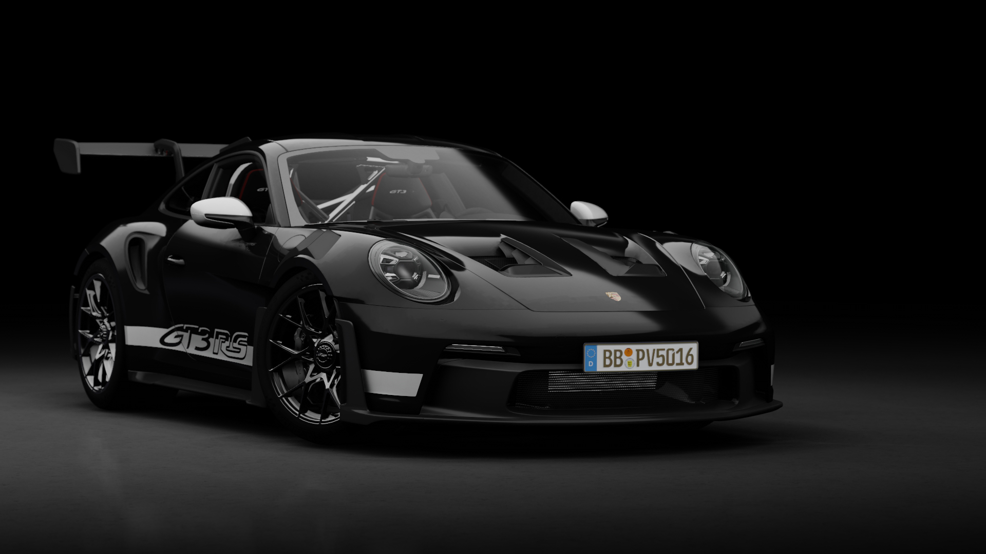 Porsche 911 GT3 RS (992), skin 102_black