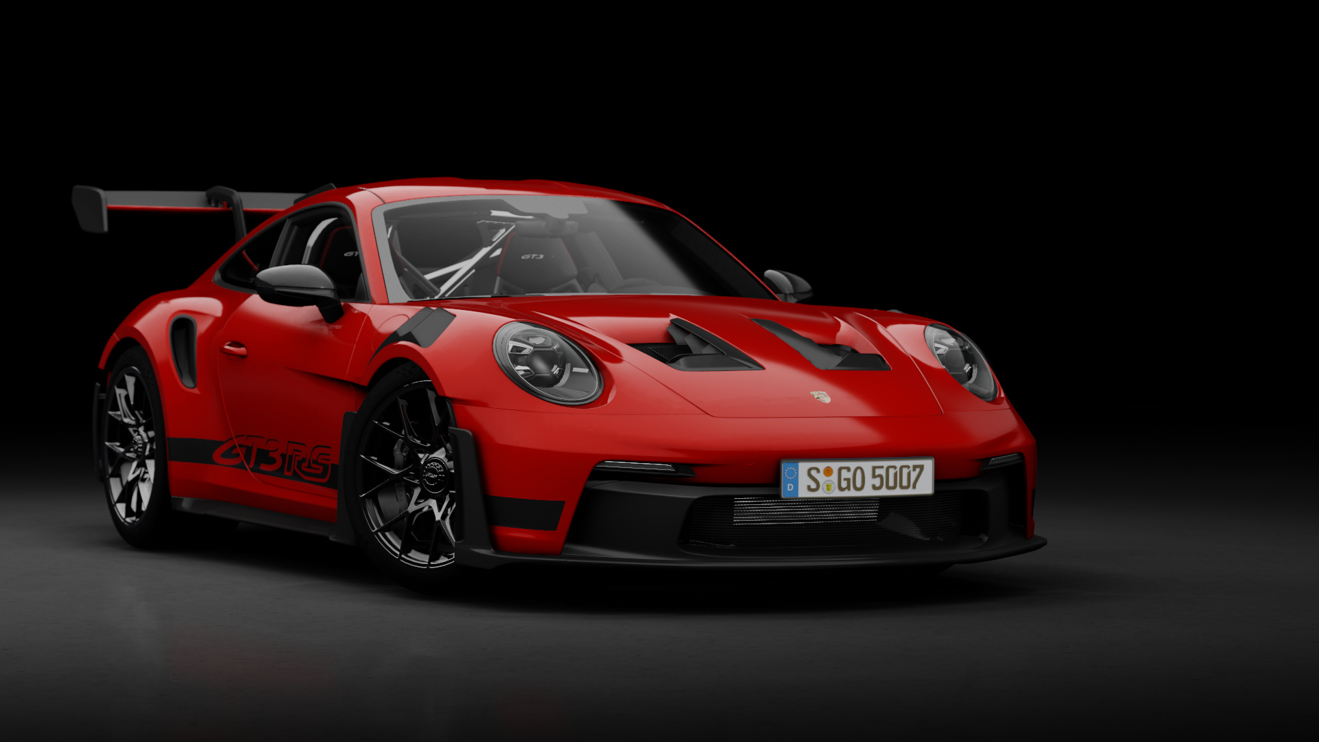 Porsche 911 GT3 RS (992), skin 103_guards_red