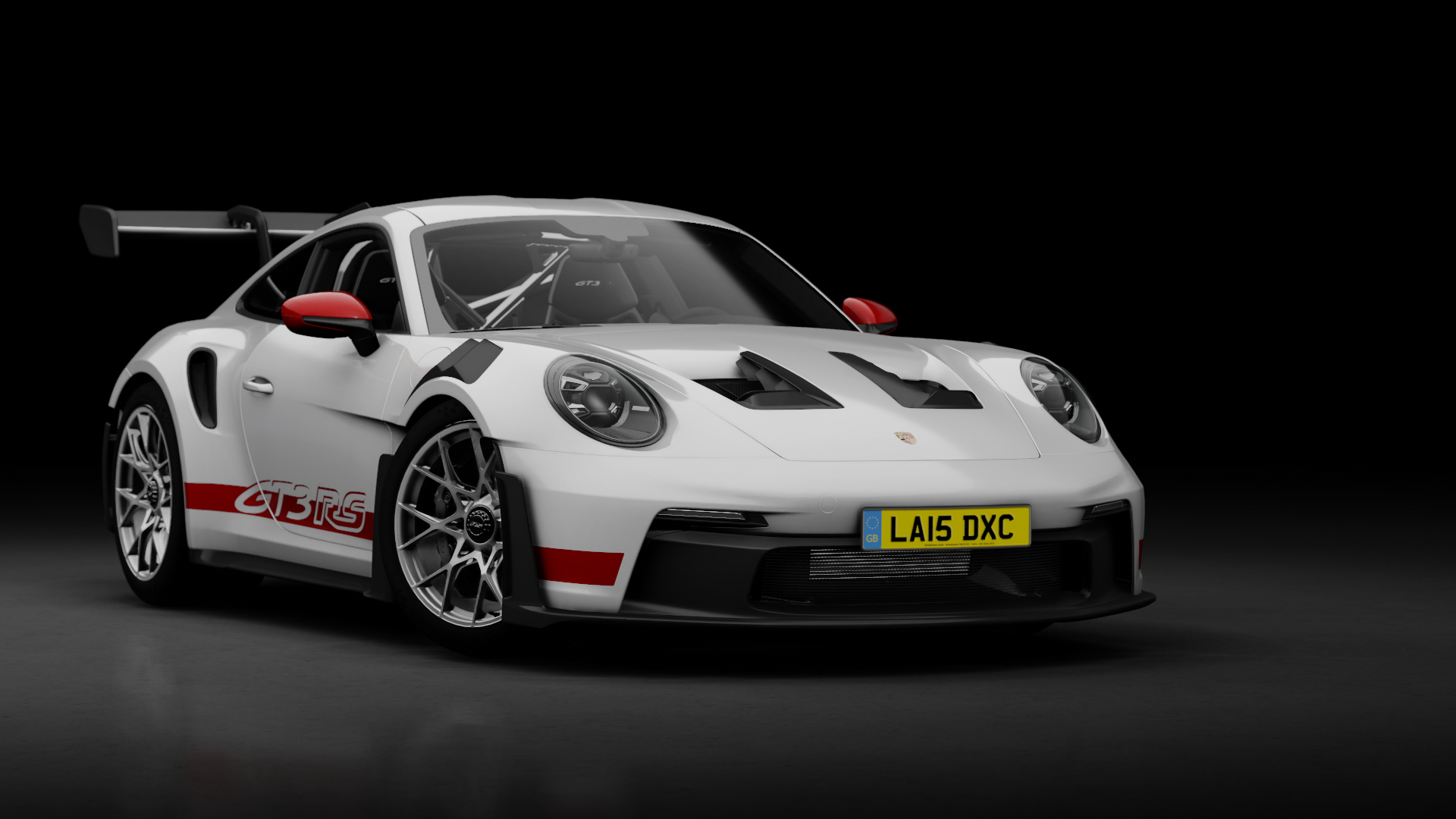 Porsche 911 GT3 RS (992), skin 106_carrera_white_metallic