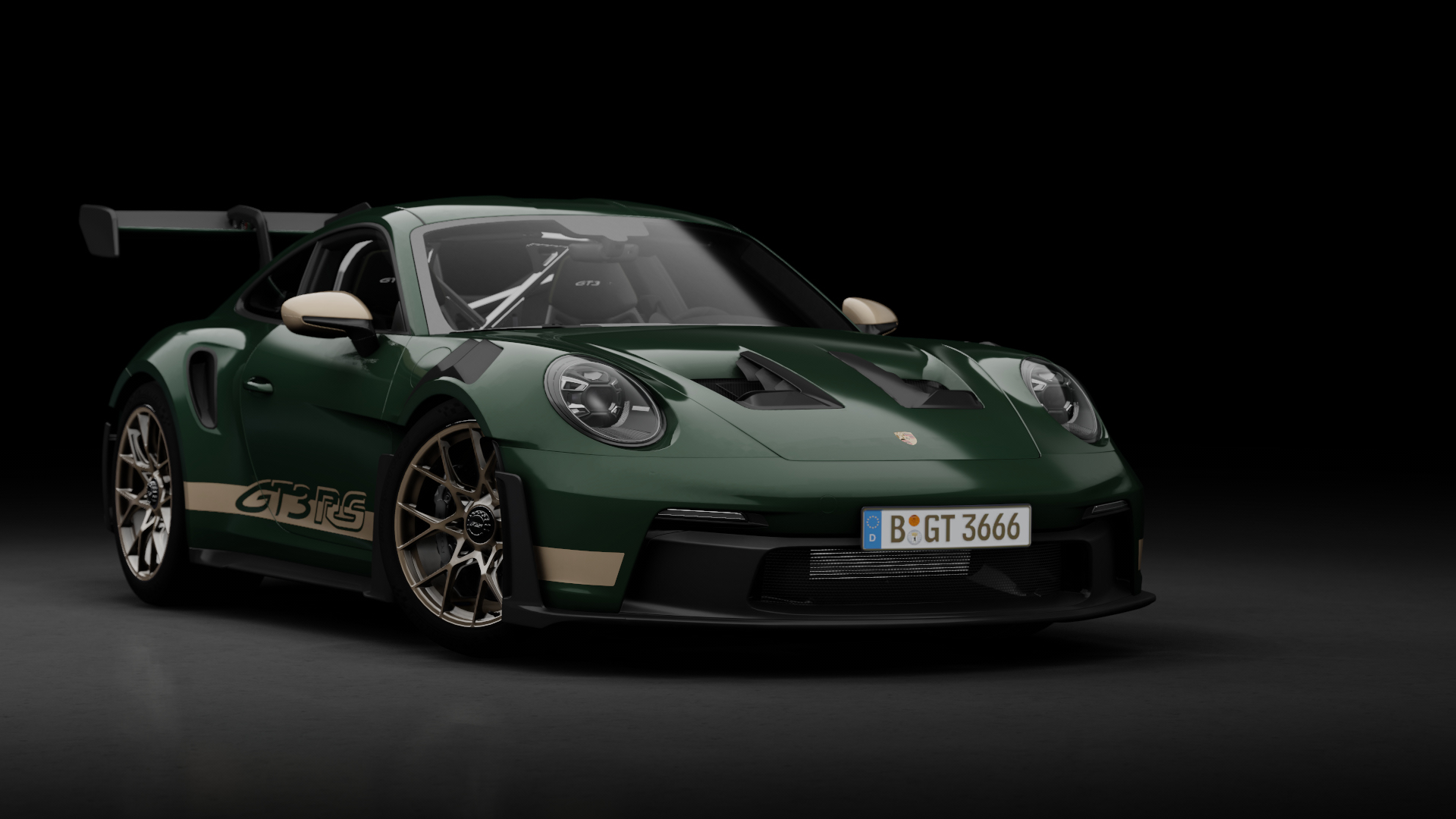 Porsche 911 GT3 RS (992), skin 115_pts_brewster_green