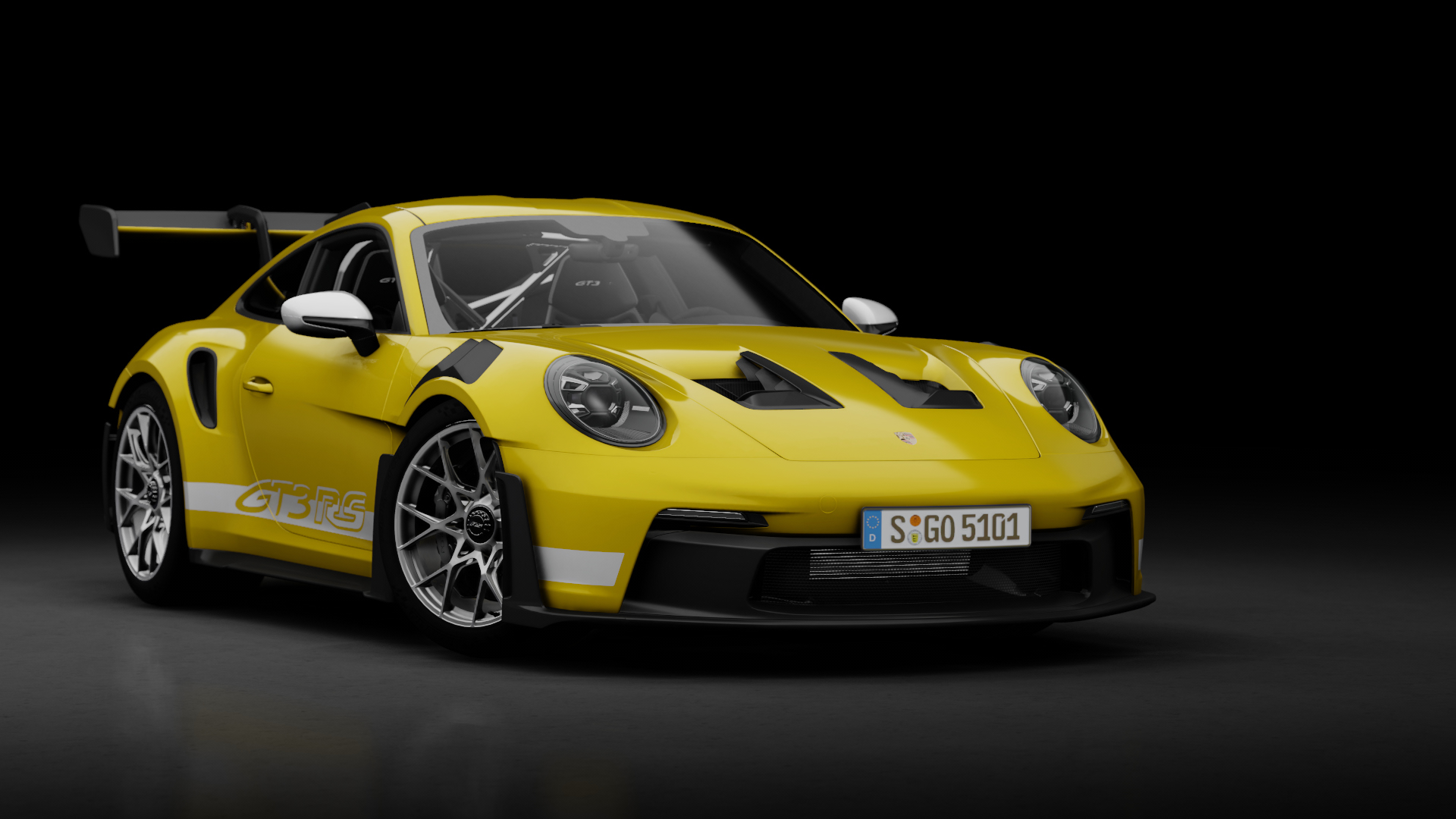 Porsche 911 GT3 RS (992), skin 125_pts_pts_speedyellow