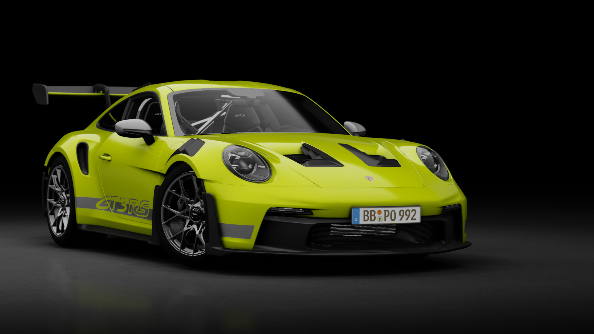 Porsche 911 GT3 RS (992), skin 131_pts_acidgreen