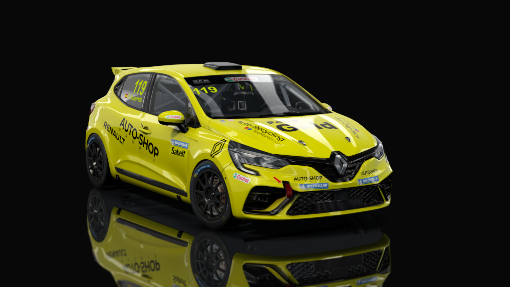 Renault Clio 5 Cup, skin chefosport_119_navarrete