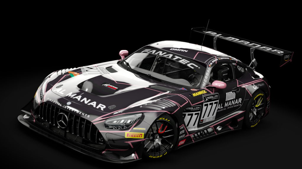 AMG EVO 2020 Sprint, skin 2022_GTWC_777_Al Manar Racing by HRT