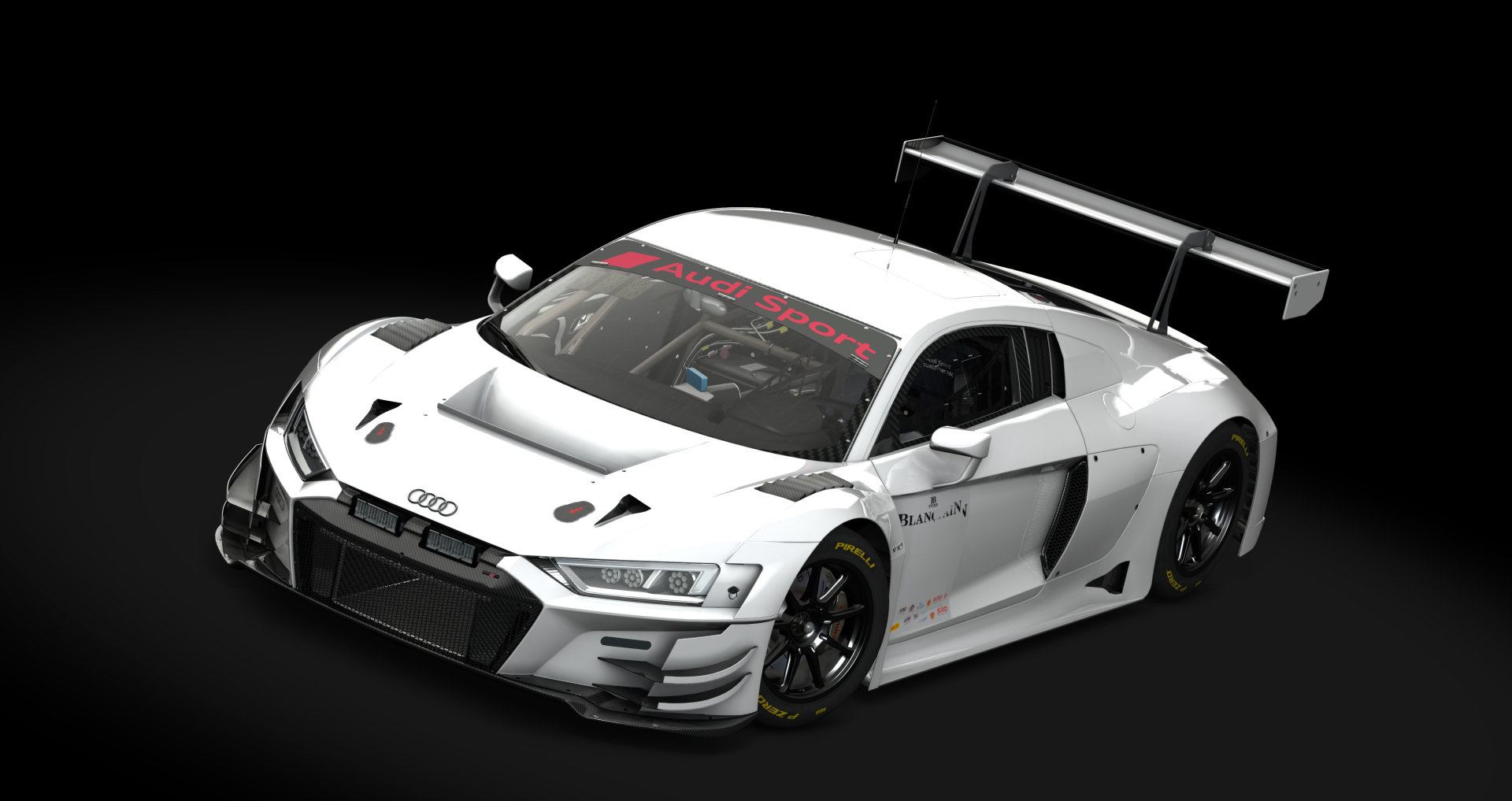 GT3 Audi R8 LMS Evo 2019, skin _template