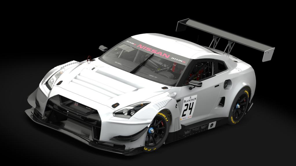 Nissan GT-R GT3 2018, skin _template