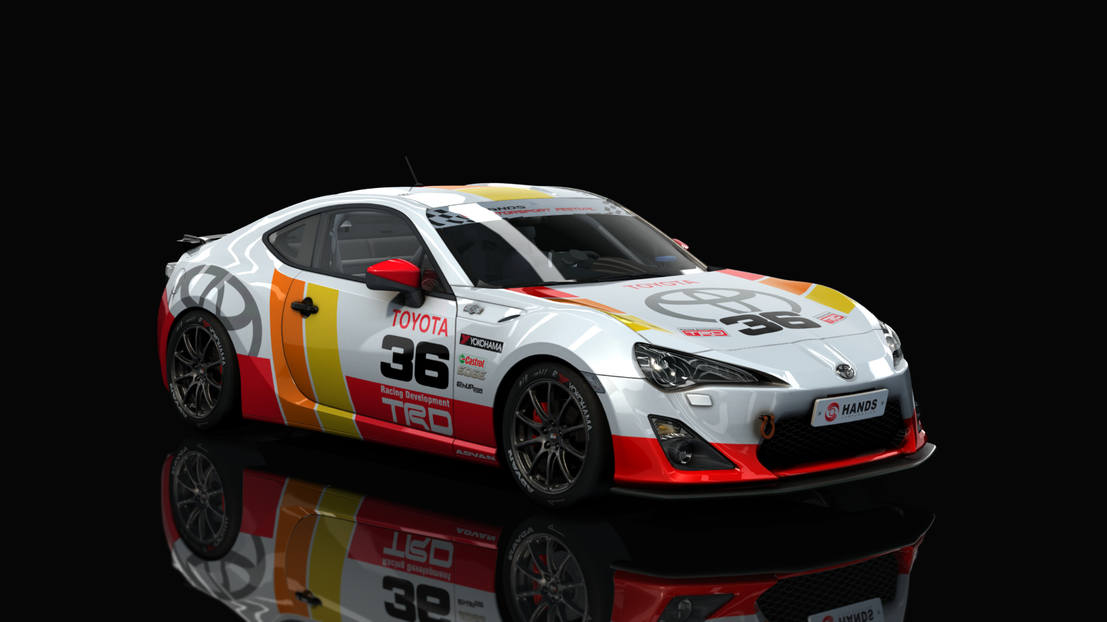 Toyota GT86 Cup, skin trd_36