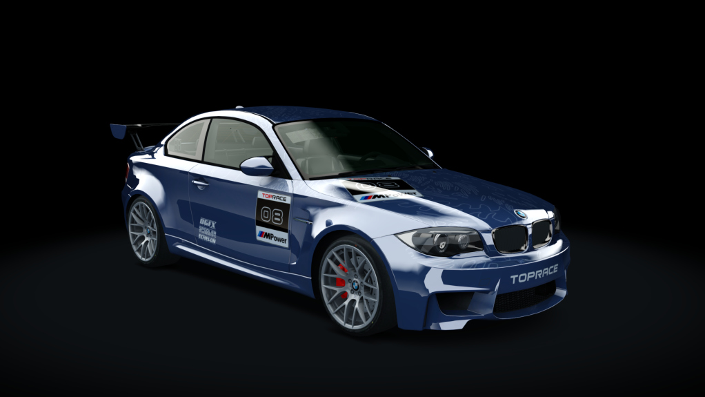 BMW 1M CUP P2P, skin 08_1MCUP