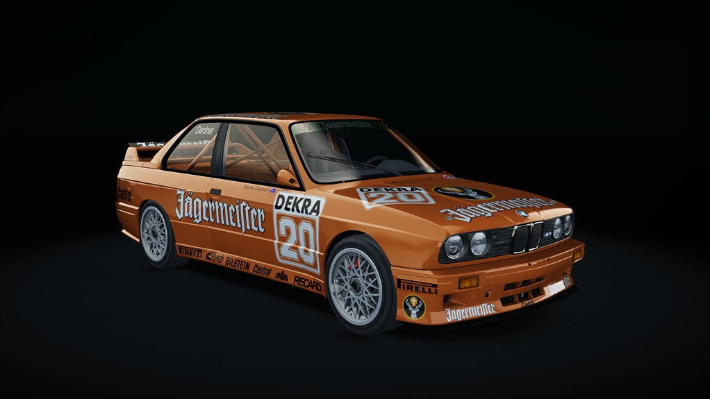 BMW M3 E30 Gr.A 92, skin 20_gardner