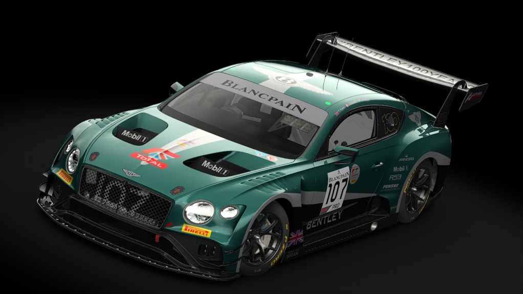 Bentley Continental GT GT3 2018 Preview Image