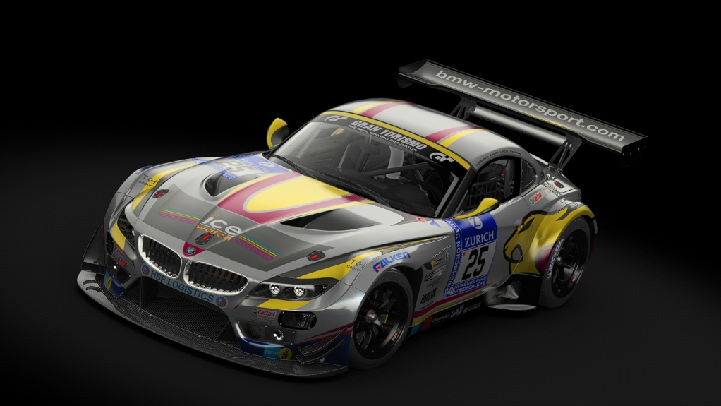 BMW Z4 GT3 CF, skin #25_24h_nuerburgring_2013_team_marc_vds