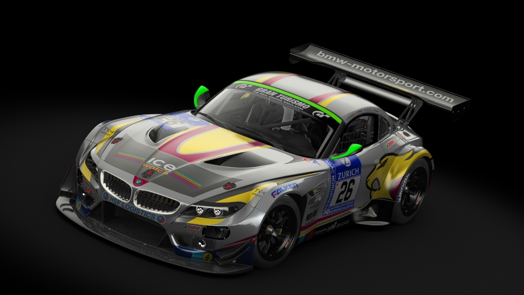 BMW Z4 GT3 CF, skin #26_24h_nuerburgring_2013_team_marc_vds