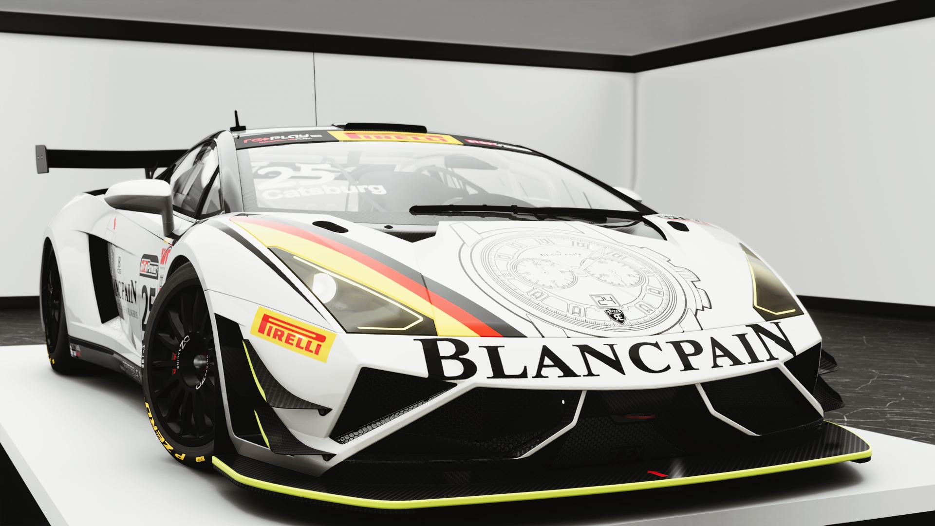 Lamborghini Gallardo R-EX, skin FF_PWC_2015_25_Blancpain_Racing_Team_GT