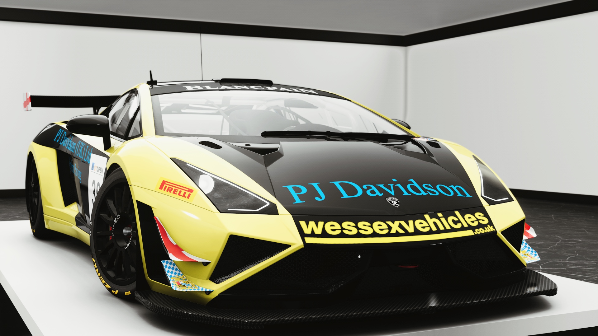 Lamborghini Gallardo R-EX, skin Wessex Motorsport #39