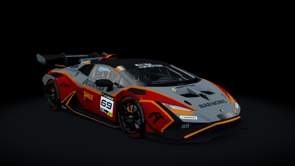 Lamborghini Huracan ST EVO2, skin CRL_69_Blackout-Racing_PKF