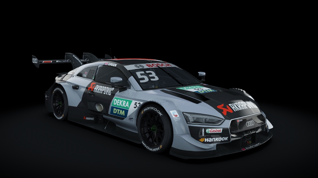 2020 Audi RS5 DTM Turbo, skin Rosberg#53