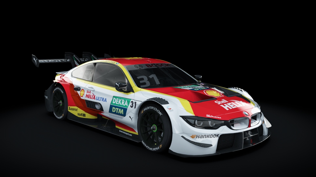 2020 BMW M4 DTM Turbo, skin BMW Team RBM#31