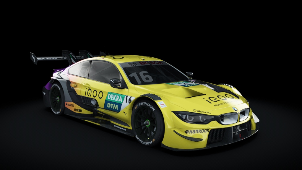 2020 BMW M4 DTM Turbo, skin BMW Team RMG#16