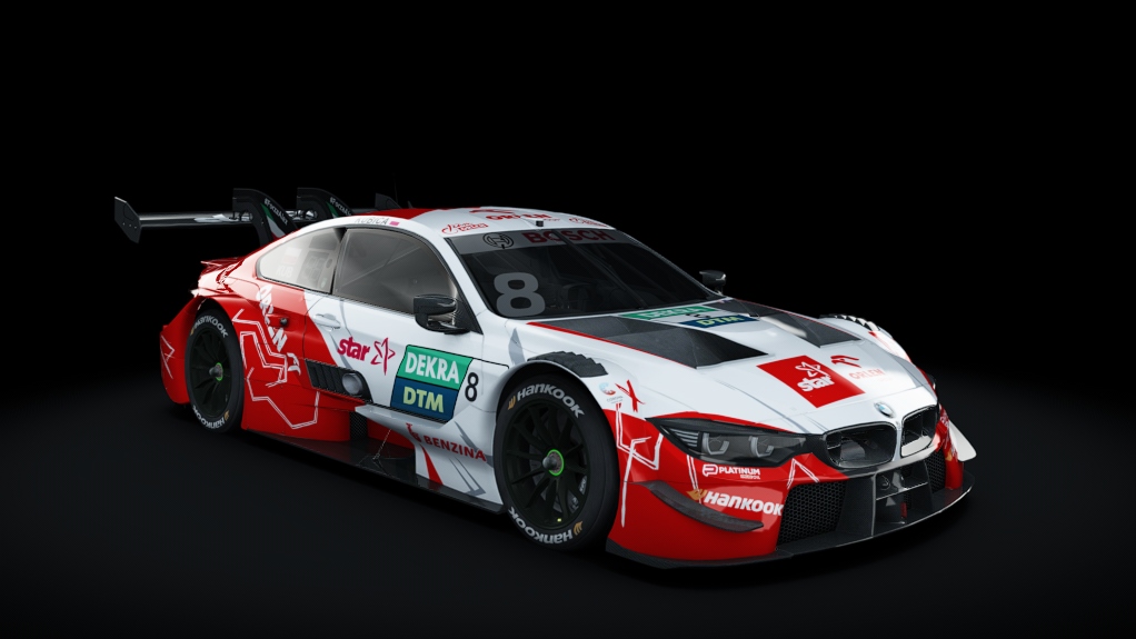 2020 BMW M4 DTM Turbo, skin Orlen Team ART#8