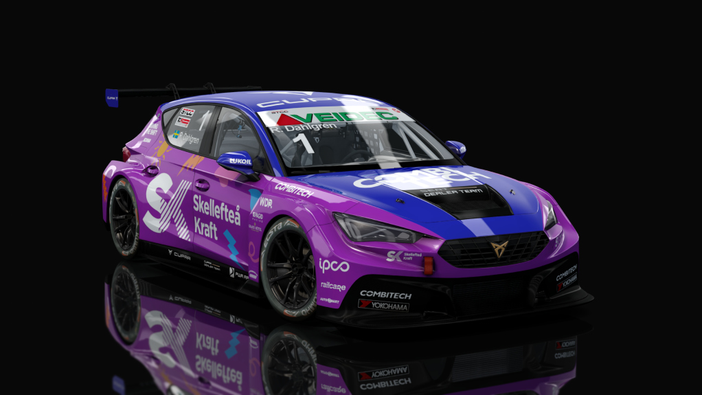 Cupra Leon Competición 2024, skin pwr_racing_1