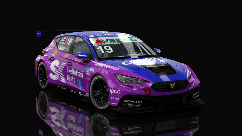 Cupra Leon Competición 2024, skin pwr_racing_19