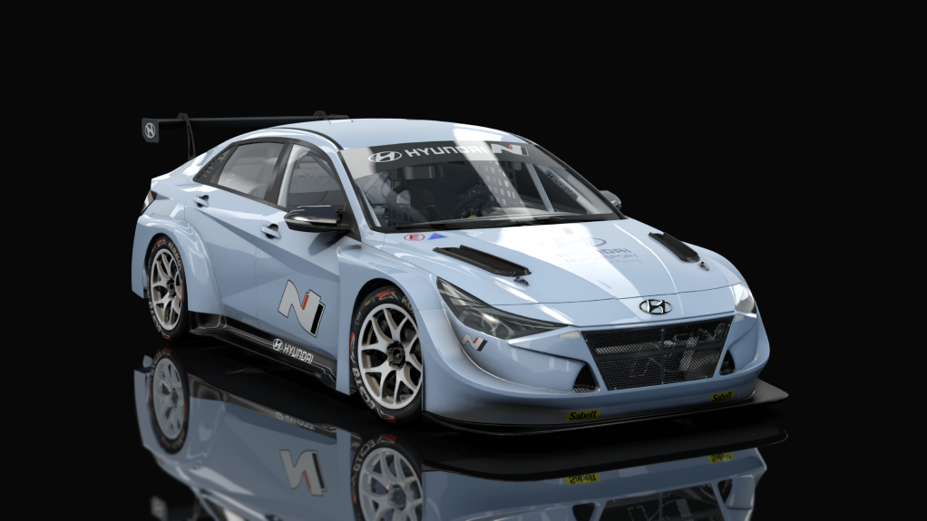 Hyundai Elantra N TCR 2024, skin factory