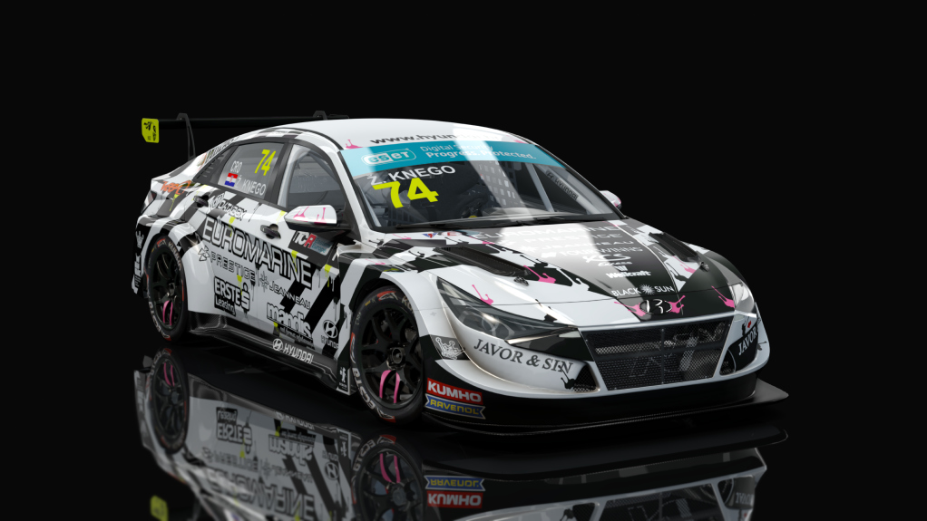 Hyundai Elantra N TCR 2024, skin tcree_74_knego