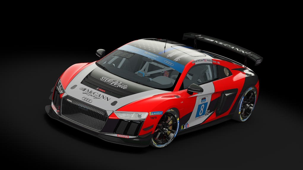 Audi R8 LMS GT4, skin McCann_Racing_8