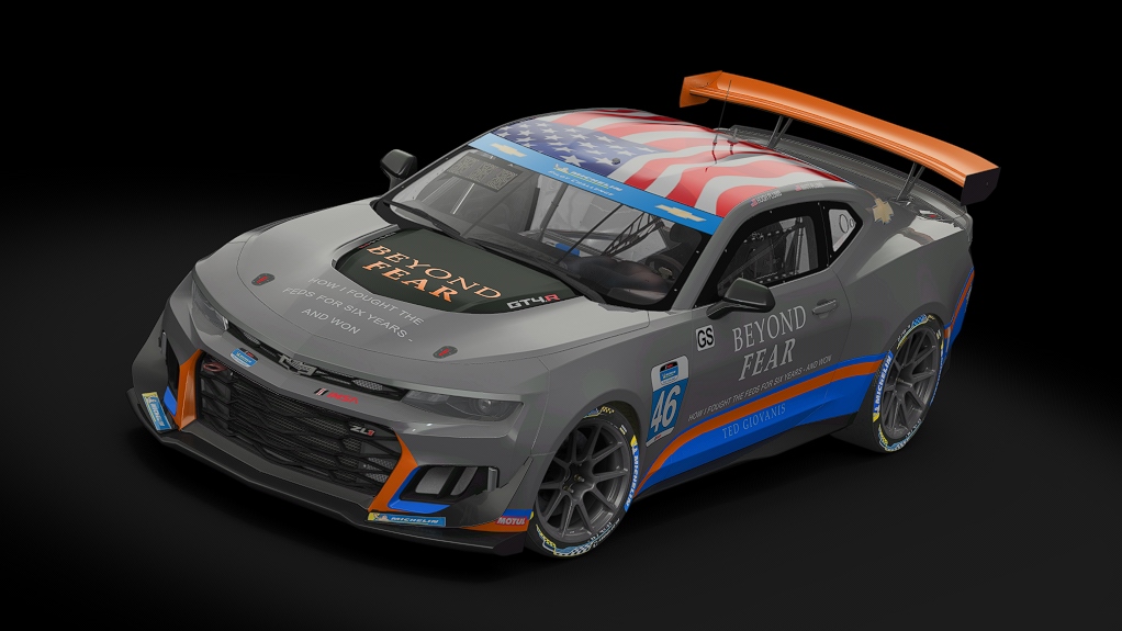 Chevrolet Camaro GT4.R, skin TGM_Racing_46