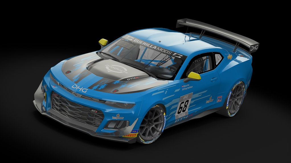 Chevrolet Camaro GT4.R, skin rm_gt4_european_series_2019_v8_racing_68