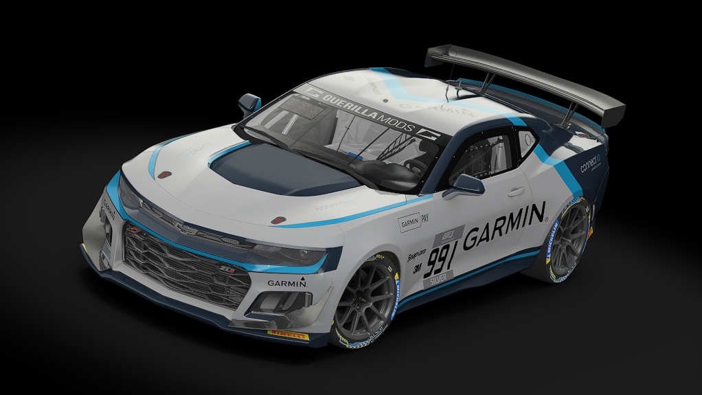 Chevrolet Camaro GT4.R, skin rm_gt4_european_series_fictional_garmin_911