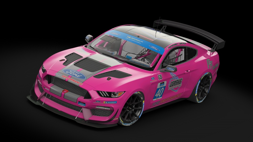 Ford Mustang GT4, skin PF_Racing_40