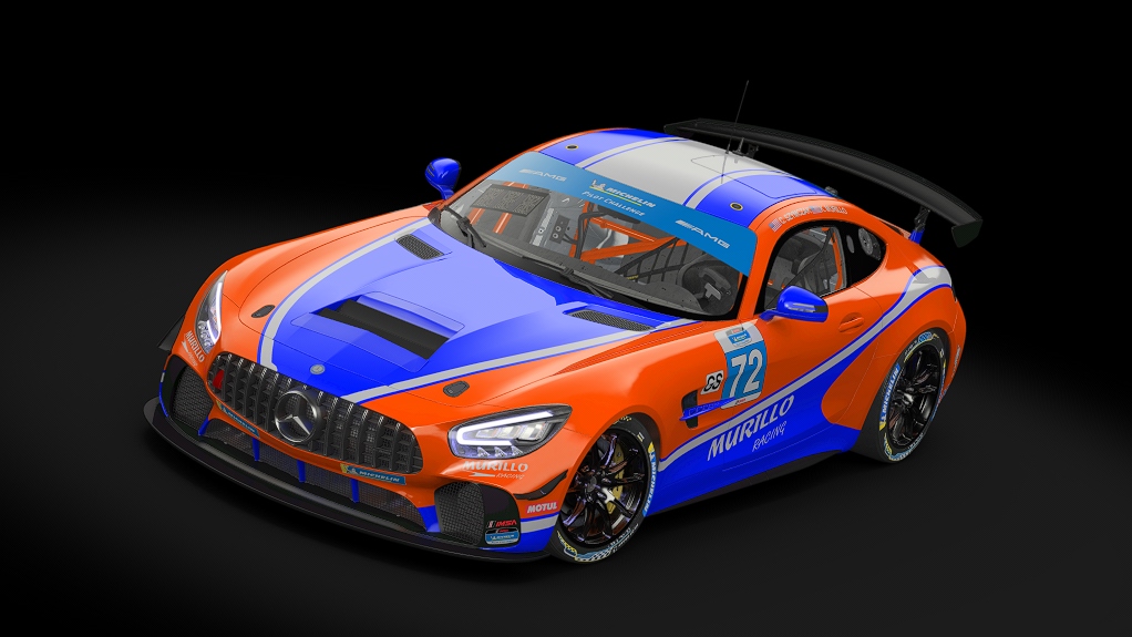 Mercedes AMG GT4 EVO, skin 2022_Murillo_Racing_72