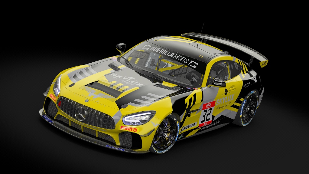 Mercedes AMG GT4 EVO, skin gt4_european_series_selleslagh_32