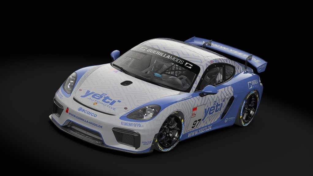 Porsche 718 Cayman GT4 Clubsport, skin 97_Ranjiv_Kalsi