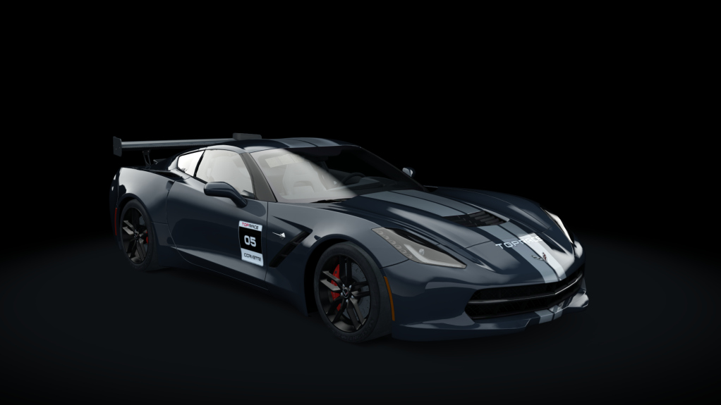 Chevrolet C7 CUP P2P, skin 05_cyber_grey_s